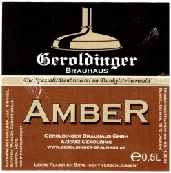 Geroldinger Brauhaus - Amber