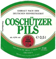 Browar Feldschloesschen (1991): Coschuetzer Pils