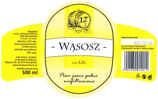 Wąsosz (2016): 12 Piwo Jasne Pełne Niefiltrowane