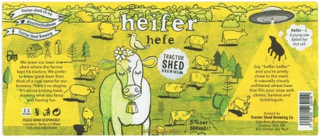 Browar Tractor Shed (2017): Heifer - Hefe