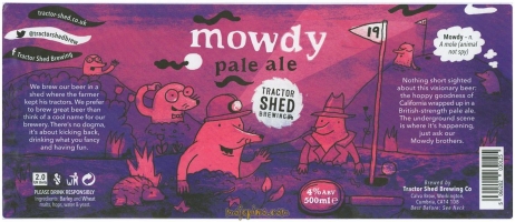 Browar Tractor Shed (2017): Mowdy - Pale Ale