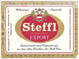 Browar Schwechat: Steffl Export