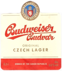 Browar Budvar (2020): Budweiser - Czech Lager