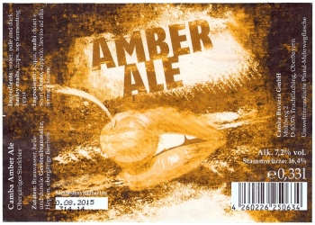 Browar Camba Bavaria (2015): Amber Ale