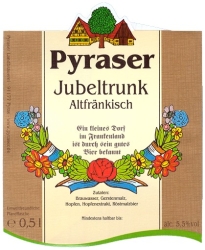 Browar Pyraser (2018): Jubeltrunk Altfraenkisch