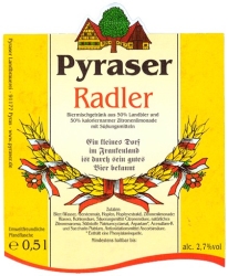 Browar Pyraser (2018): Radler