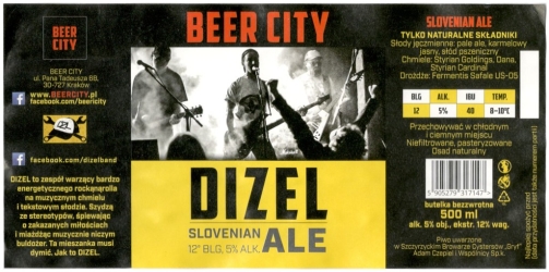 Browar Browar Beer City (2016): Dizel, Slovenian Ale