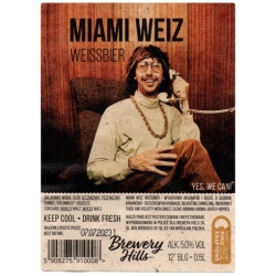 Browar Brewery Hills (2022): Miami Weiz - Weissbier