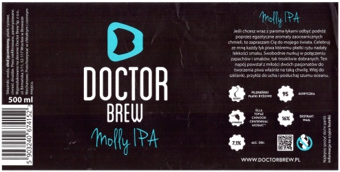 Browar Doctor Brew (2016): Molly, India Pale Ale