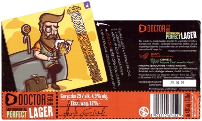 Browar Doctor Brew (2019): Experimental Perfect Lager