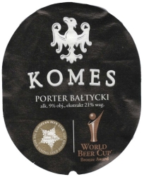 Browar Fortuna (2018): Komes - Porter Bałtycki