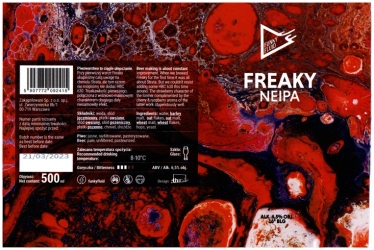 Browar Funky Fluid (2022): Freaky - New England India Pale Ale