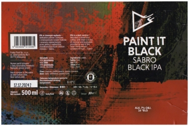 Funky Fluid 2024 02 Paint It Black Sabro Black Ipa