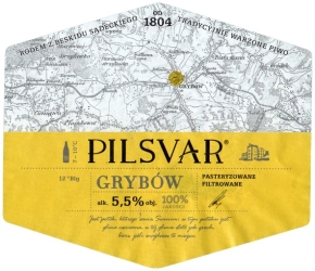 Browar Pilsweizer (2022): Pilsvar Grybów - Piwo Jasne