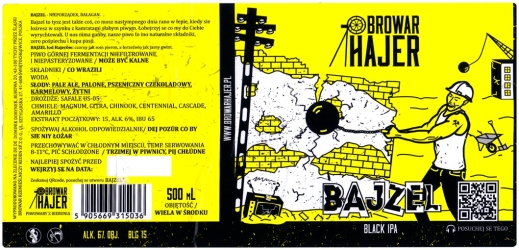 Browar Hajer 2015 Bajzel Black India Pale Ale
