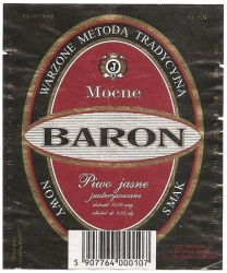 Browar Jagiełło (2010): Baron Piwo Jasne