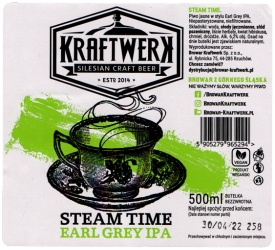 Browar Kraftwerk (2022): Steam Time - Earl Grey India Pale Ale