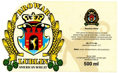 Browar Lublin (2020): American Wheat