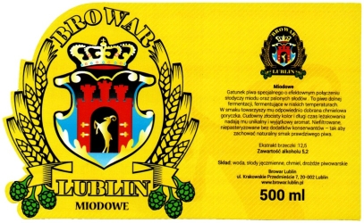 Browar Lublin (2020): Miodowe