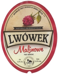 Browar Lwówek (2017): Malinowe - Piwo Smakowe