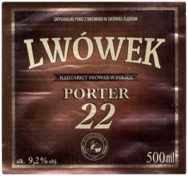 Browar Lwówek (2020): Porter 22°