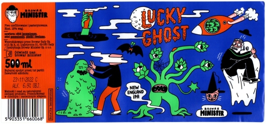 Browar Minister (2021): Lucky Ghost - New England India Pale Ale