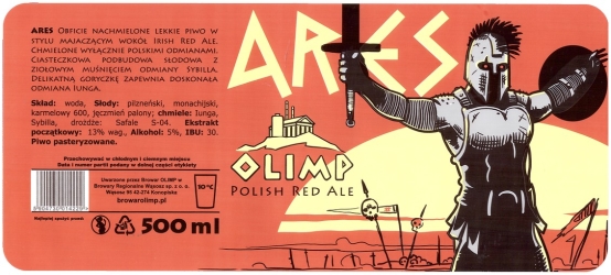 Browar Olimp: Ares - Polish Red Ale