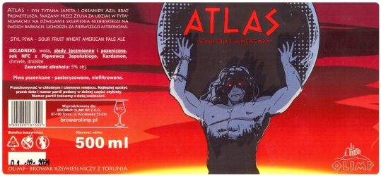 Browar Olimp: Atlas - Sour Fruit Wheat American Pale Ale