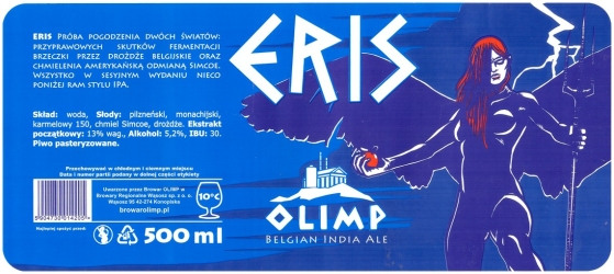 Browar Olimp: Eris - Belgian India Ale