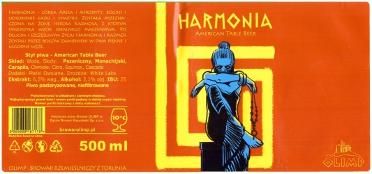 Browar Olimp: Harmonia - American Table Beer