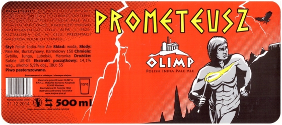Browar Olimp: Prometeusz - Polish India Pale Ale