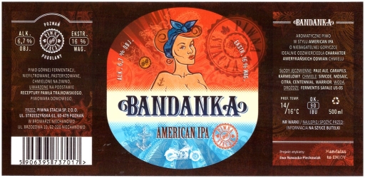 Browar Piwna Stacja (2018): Bandanka - American India Pale Ale