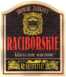 Browar Zamkowy Racibórz (2016): Raciborskie Ciemne