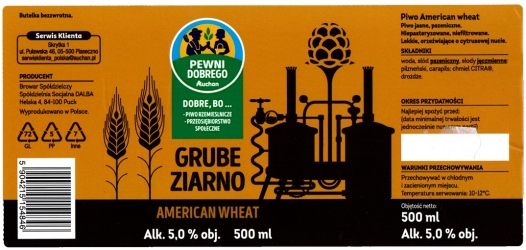 Spółdzielczy (2022): Grube Ziarno - American Wheat