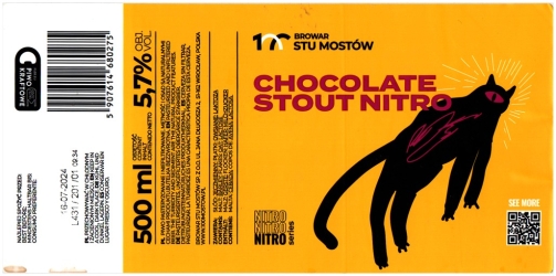 Stu Mostow 2023 11 Chocolate Stout Nitro