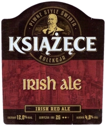 Tyskie Browary Książęce: Książęce Irish Ale, Irish Red Ale (2020)