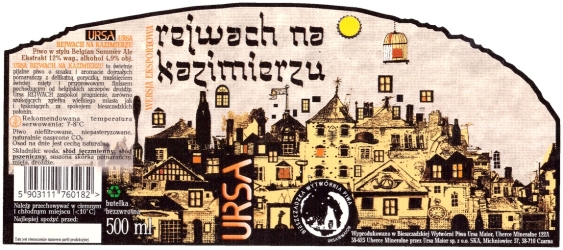 Browar Ursa (2020): Rejwach na Kazimierzu - Belgian Summer Ale