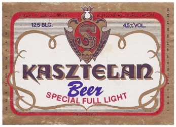 Browar Warka: Kasztelan Beer - Special Full Light