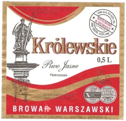 Browar Warszawski (2000): Królewskie - Piwo Jasne