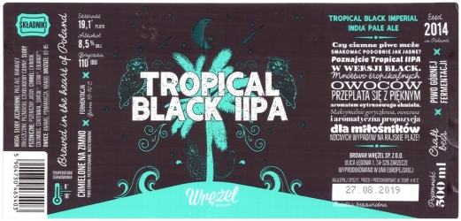 Browar Wrężel (2019): Tropical, Black Imperial India Pale Ale