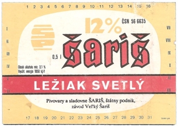 Browar Saris: Saris - Leziak Svetly