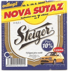 Browar Steiger (2000): 10% pivo svetle