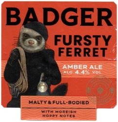 Hall And Woodhouse 2024 01 Badger Fursty Ferret Amber Ale