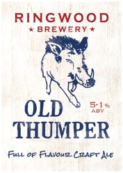 Browar Ringwood (2019): Old Thumper - Full Of Flavour Craft Ale