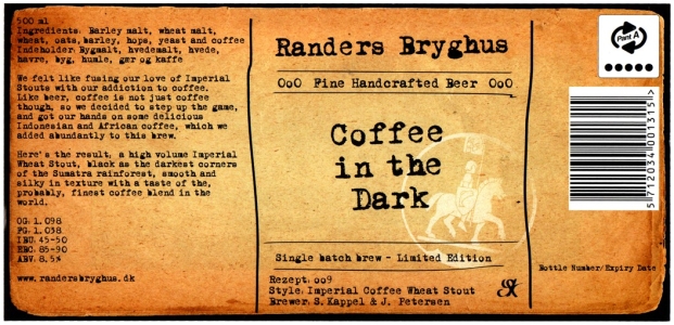 Randers 0000 Coffee In The Dark Imperial Coffee Wheat Stout