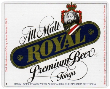Tonga Breweries 0000 Premium Beer