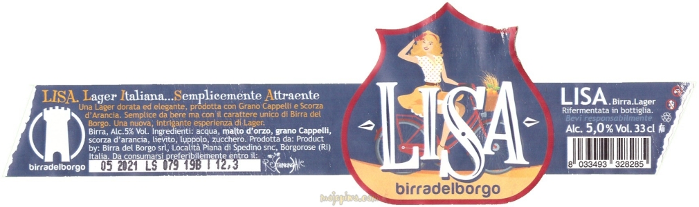 Birra Del Borgo (2020): Lisa - Lager