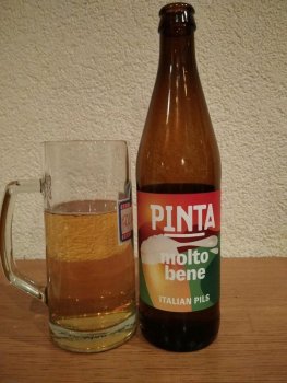 Molto Bene - Italian Pils. Browar Pinta