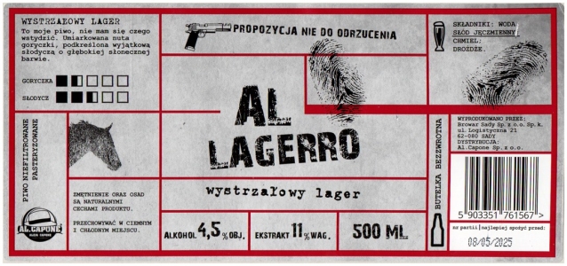 Al Capone 2024 05 Al Lagero Wystrzalowy Lager