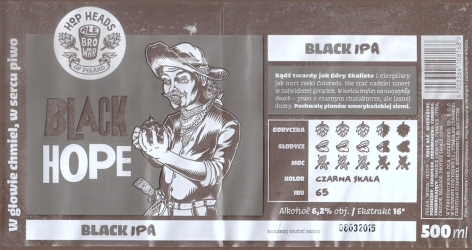 Alebrowar (2015): Black Hope - Black India Pale Ale